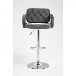 Barová stolička Melisa Velur Grafit Kategórie