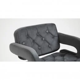 Barová stolička Melisa Velur Grafit Kategórie