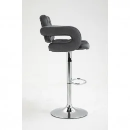Barová stolička Melisa Velur Grafit Kategórie