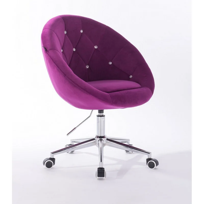 Kreslo Elegance Velur Fuksia Kreslá, stoličky Kreslo Elegance Velur Fuksia Kreslá, stoličky