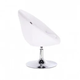 Kreslo Elegance White Krystal Stoličky, lavičky do čakárne