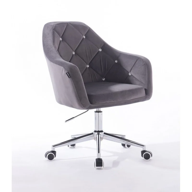 Kreslo Prestige Velur Grafit Krystal Kreslá, stoličky