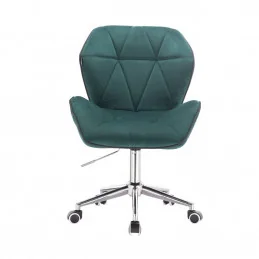 Stolička Hanah Velur Green Kreslá, stoličky