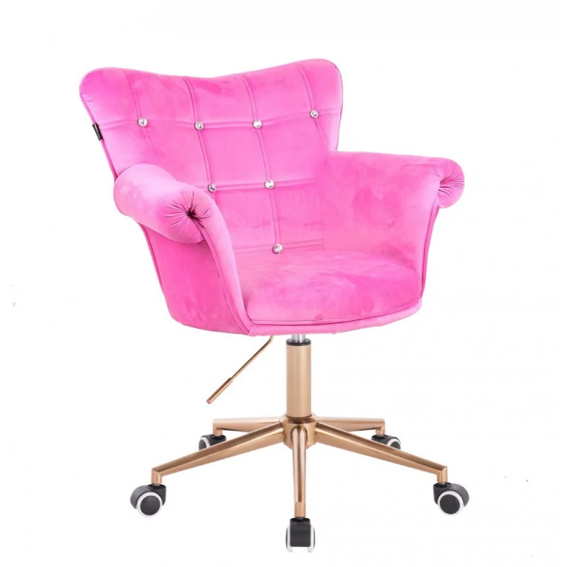 Kreslo Laura Gold Velur Malina Kategórie