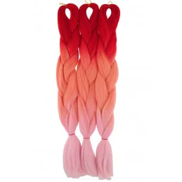 Kanekalon Červena - lososova - pudrova ružova Kategórie