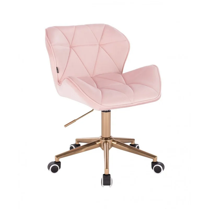 Kozmetická stolička Detail Velur Gold Puder Kategórie