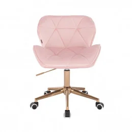 Kozmetická stolička Detail Velur Gold Puder Kategórie