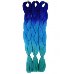 Kanekalon Tmavo modra - sky blue - tyrkysova Kategórie