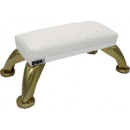 Podložka pod ruky na manikúru Valeria White - GOLD Podložky pod ruky