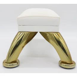 Podložka pod ruky na manikúru Valeria White - GOLD Podložky pod ruky