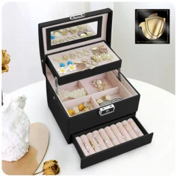CN nails - vsetkoprenechty.skKufrík na bižutériu čierny I.