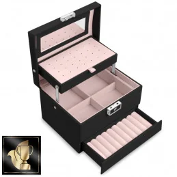 CN nails - vsetkoprenechty.skKufrík na bižutériu čierny I.