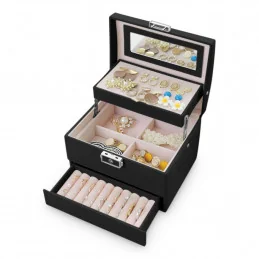 CN nails - vsetkoprenechty.skKufrík na bižutériu čierny I.