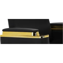 Kadernícke kreslo Madam s podnožkou