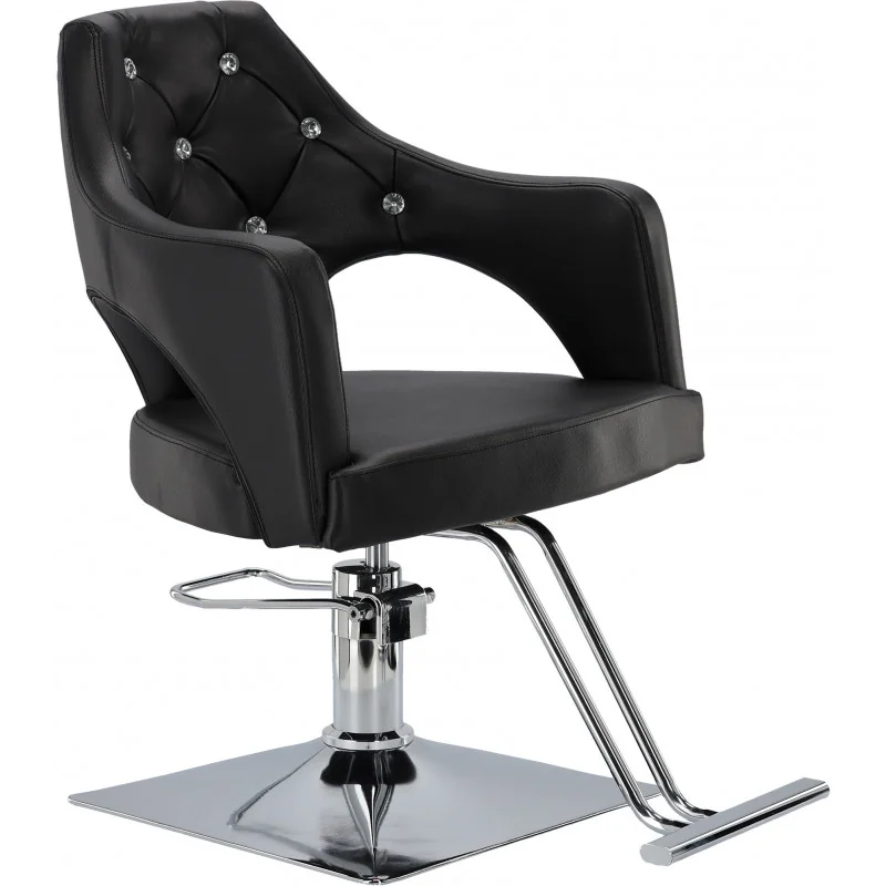 Kadernícke hydraulické kreslo Eimi s podnožkou