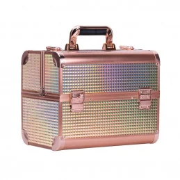 Kozmetický kufrík GLAMI Rose-Gold