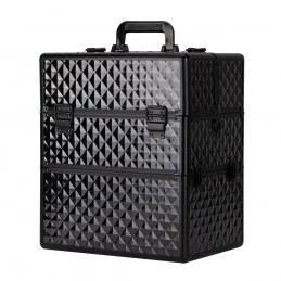 Kozmetický kufrík XXL Lux Black