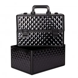 Kozmetický kufrík XXL Lux Black