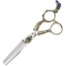 Sada kaderníckych nožníc Wolf Professional Silver Flame 5,5