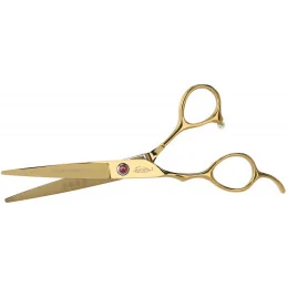 Kadernícke nožnice pre ľavákov Gepard Superior Gold 5,5