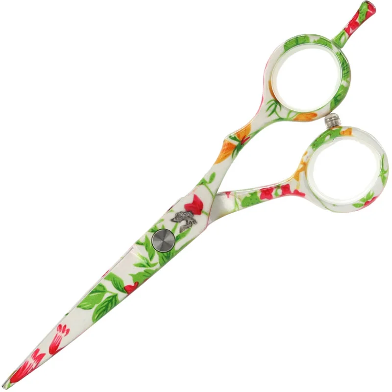 Kadernícke nožnice Wolf 5,5 Classic Flower