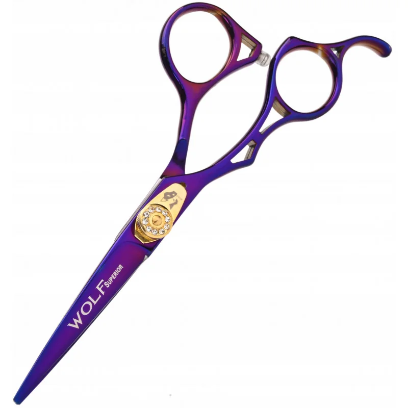 Kadernícke nožnice Wolf 6,0 Superior Toneo Fiolet
