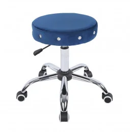 Kozmetická stolička Modena Velur Čierne More