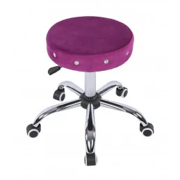 Kozmetická stolička Modena Velur Fuksia