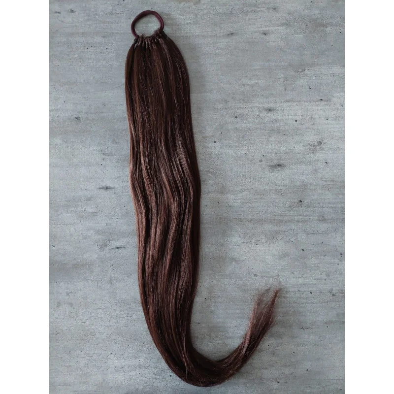 Dámsky cop z kanekalonu - hnedy