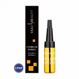 Henna Golden Brown Ekko Beauty - NIKK MOLÉ 5ml
