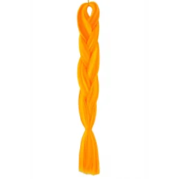 Kanekalon Melange Žltá - pomaranč - oranžová