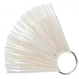 Vzorkovník na nechty natur 50ks