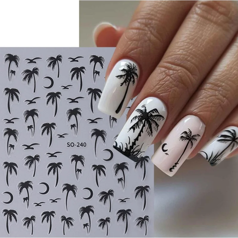 CN nails - vsetkoprenechty.skNálepky na nechty SUMMER Palm Black CN nails - vsetkoprenechty.skNálepky na nechty SUMMER Palm Black
