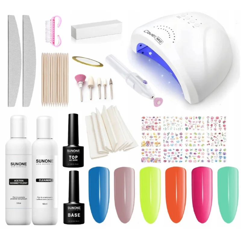 Gel lak sada s lampou