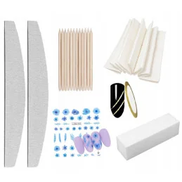 Gel lak sada s lampou a bruskou