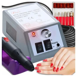 Gel lak sada s lampou a bruskou