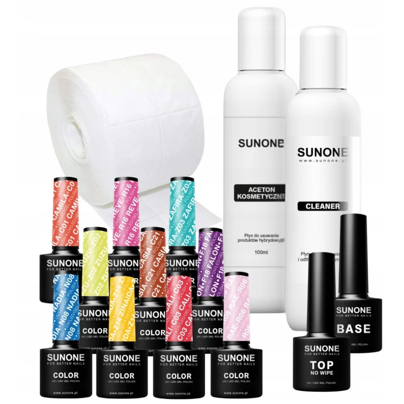 Gel lak sada bez lampy