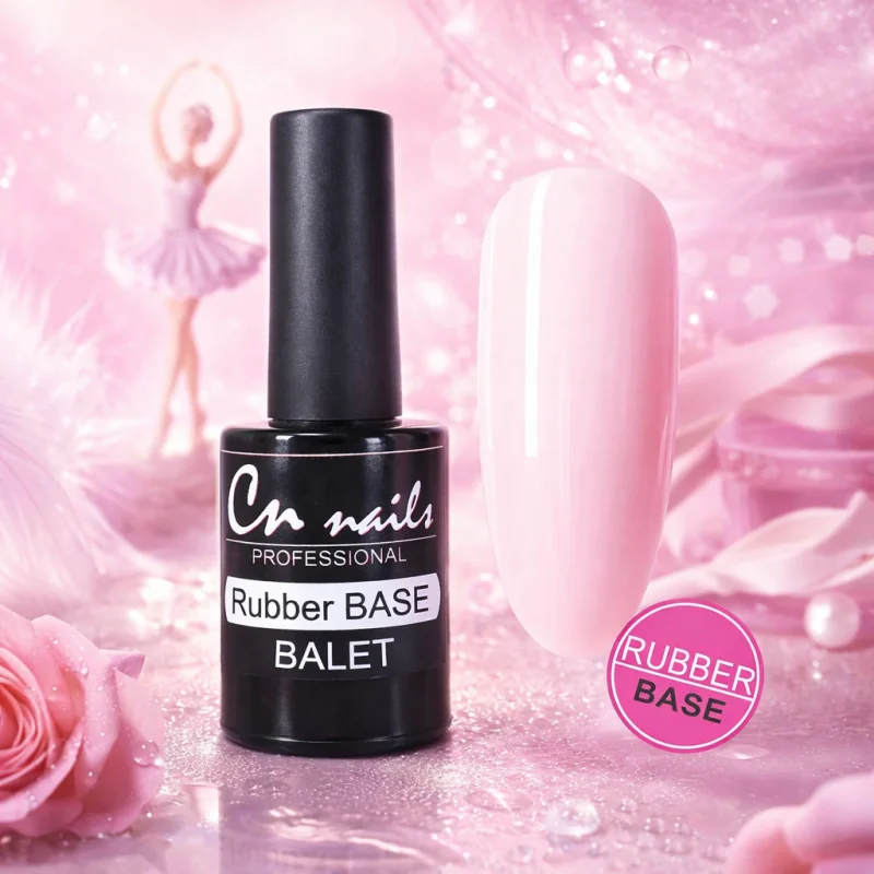 Rubber base - podkladový gél na nechty - Balet 10ml