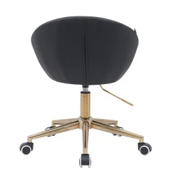 Stolička Caramela Velur Gold Fuksia