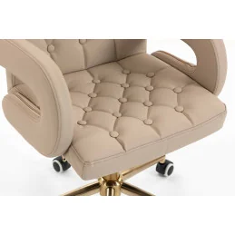 Kozmetická stolička Melisa II. velur Green