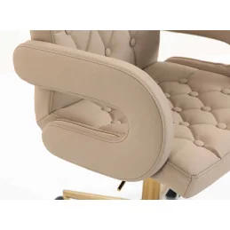 Kozmetická stolička Melisa II. velur Green