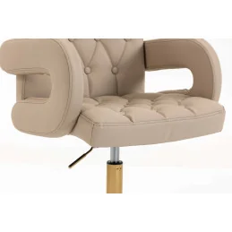 Kozmetická stolička Melisa II. velur Green