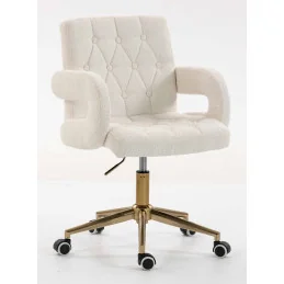 Kozmetická stolička Melisa II. velur Orchidea