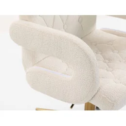 Kozmetická stolička Melisa II. velur Orchidea