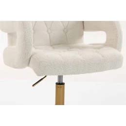 Kozmetická stolička Melisa II. velur Orchidea