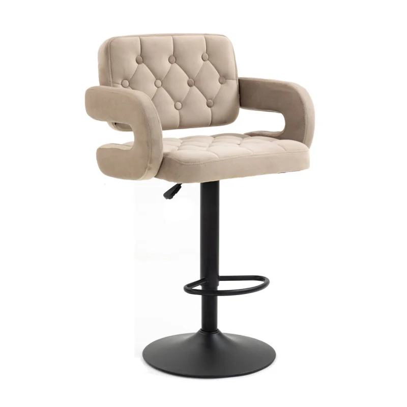 Barová stolička Melisa Mat Velur Green