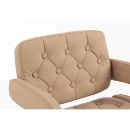 Barová stolička Melisa Gold Velur Grafit