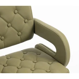 Barová stolička Melisa Gold Velur Silver