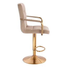 Barová stolička Ewita Gold Black