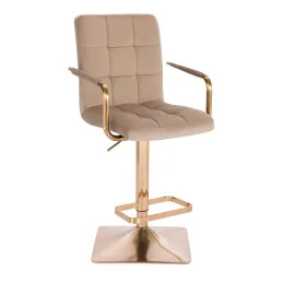 Barová stolička Detail Velur Green Mat